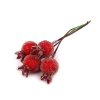 Umělé šípky v ledu, na drátku (Varianta červená, Balení 10 ks)