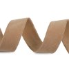 Sametová stuha oboustranná šíře 25 mm (Varianta 1 béžová, Balení 1 m)