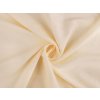 Halenkovina / plátno krešované splývavé (Varianta 1 (113 g/m²) slonová kost, Balení 1 m)
