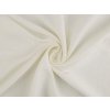 Halenkovina / plátno krešované splývavé (Varianta 1 (113 g/m²) slonová kost, Balení 1 m)