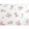 Bavlněná látka / plátno medvídek (Varianta 1 (280) bílá, Balení 1 m)