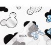 Bavlněná látka / plátno Mickey / Minnie Mouse (Varianta 2 (131) bílá červená, Balení 1 m)