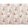 Bavlněná látka / plátno zvířátka (Varianta 959 bílá, Balení 1 m)