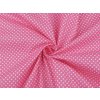 Bavlněná látka / plátno puntíky (Varianta 1 (354) červená, Balení 1 m)