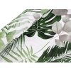 Bavlněná látka / plátno rostliny / listy (Varianta (1812) bílá zelená, Balení 1 m)