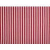 Bavlněná metráž / imitace lnu hrubší, pruhy (Varianta 1 červená, Balení 1 m)