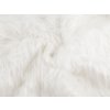 Kožešina s extra dlouhým chlupem (Varianta 1 bílá, Balení 1 m)