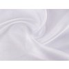 Organza dekorační s leskem (Varianta 1 bílá, Balení 1 m)