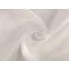 Organza s leskem (Varianta 1 bílá, Balení 1 m)
