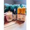 Rozvoněno Vonná svíčka - Voňavý advent (300 ml) - s novou vůní a dřevěným víčkem