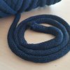 Bavlněná šňůrka – tmavě modrá