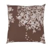 Povlak na polštář saténový MELROSE hnědé (Rozměry povlaků na polštáře 50x70cm)