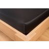 satenove prosteradlo s gumou 80x200cm cerne 640649 1 wm0