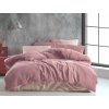 Mušelínové povlečení růžové (Rozměr povlečení 1+2, 220x200, 70x90cm)