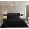 Saténové povlečení LUXURY COLLECTION černé (Rozměr povlečení 1+1, 140x200, 70x90cm)