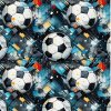 Bavlněný úplet –  Fotbal - míče
