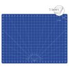 Řezací podložka TEXI 60x45 cm modrá