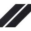 Suchý zip háček + plyš šíře 25 mm (Varianta 2 černá, Balení 1 m)