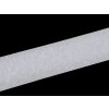 Suchý zip plyš šíře 20 mm (Varianta bílá, Balení 25 m)