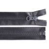 Voděodolný zip No 7 délka 60 cm spirálový (Varianta 312 šedá tmavá, Balení 1 ks)