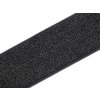 Pruženka s lurexem šíře 48 mm (Varianta 2 černá, Balení 1 m)