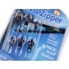 Sada náhradních jezdců k rychlé opravě zipů (Varianta černá, Balení 1 karta)