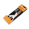 Krejčovské nůžky Fiskars na silné látky délka 21 cm (Varianta bílá oranžová, Balení 1 ks)