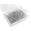 Spínací špendlíky v krabičce délka 22 mm (Varianta 1 nikl, Balení 1 krab.)