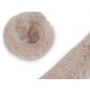 Kožešinový lem na rukáv samonavíjecí šíře 8 cm (Varianta 1 béžová světlá, Balení 2 ks)