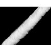 Všívací oděvní / dekorační kožešina kulatá šíře 1,5 cm (Varianta 1 Off White, Balení 1 m)