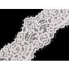 Francouzská elastická krajka šíře 90 mm (Varianta 1 Off White, Balení 1 m)