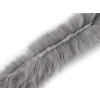 Všívací oděvní / dekorační kožešina kulatá šíře 7 cm (Varianta 1 Off White, Balení 1 m)