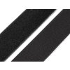 Suchý zip háček + plyš samolepicí šíře 50 mm (Varianta černá, Balení 1 m)