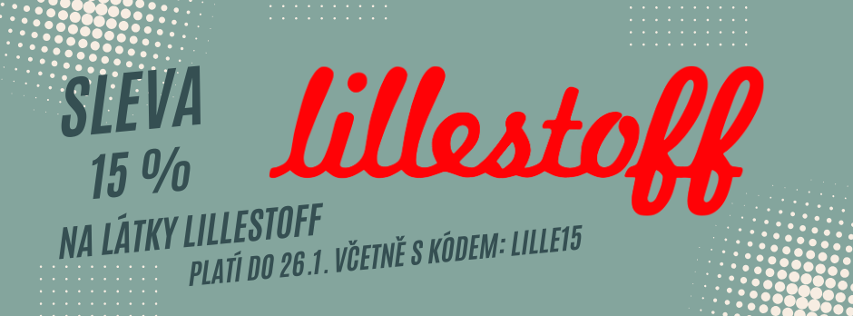 Sleva na látky Lillestoff