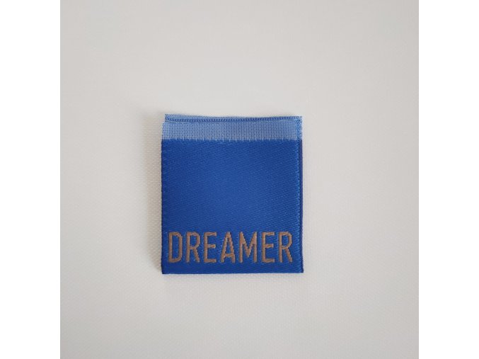 Tkaný štítek DREAMER