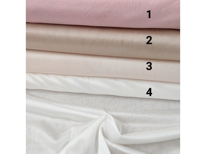 Úpletová pružná podšívka 3 ivory (1,2 m)