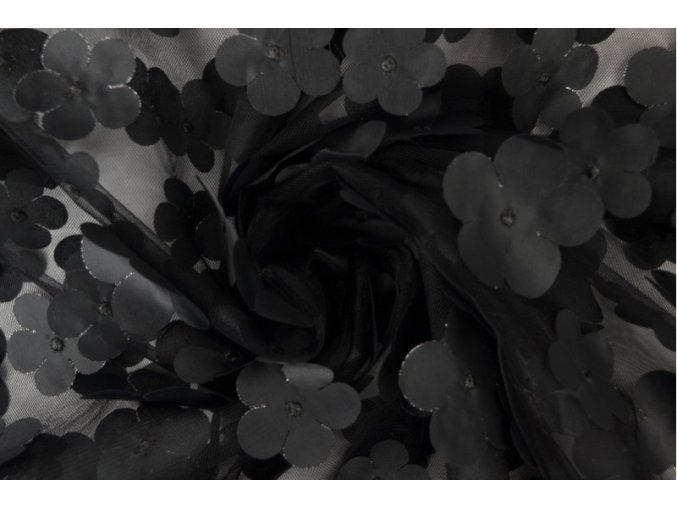 mesh flower 01 03 black