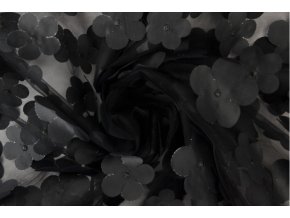 mesh flower 01 03 black