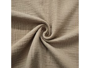 BIO mušelín taupe (0,35 m)