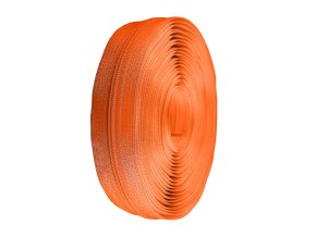 Zip spirálový metráž 3 mm oranžový
