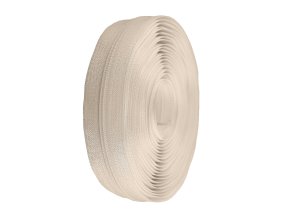 Zip spirálový metráž 3 mm krémový