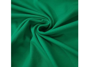 Biobavlněný úplet Lillestoff zelený (0,55 m)