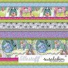 Monsterstarke Freunde Pink Patchwork