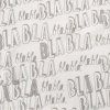 Biobavlněný úplet Lillestoff Blablablablubb