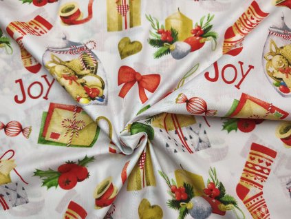 Bavlněné plátno- ozdoby