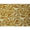 viskoza hnědozlatý optický vzor