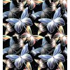 stock vector seamless pattern with gentle contour butterflies 1347019136