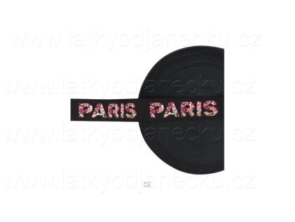 2945 rypsova stuha pariz cerna