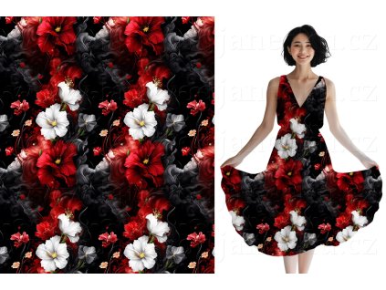 Funkční úplet se stříbrem 180g - Rudý květ energie