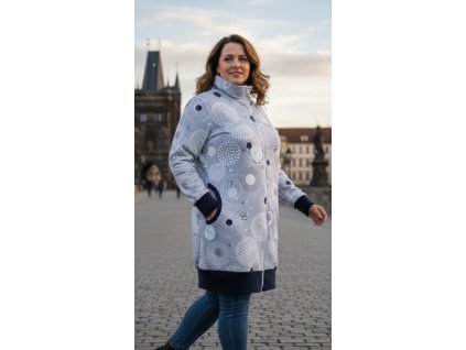 ODĚVY SKLADEM - Mikina Prskavky  - vel. 2XL